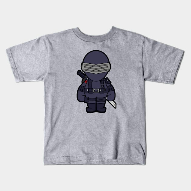 snake eyes Kids T-Shirt by mighty corps studio